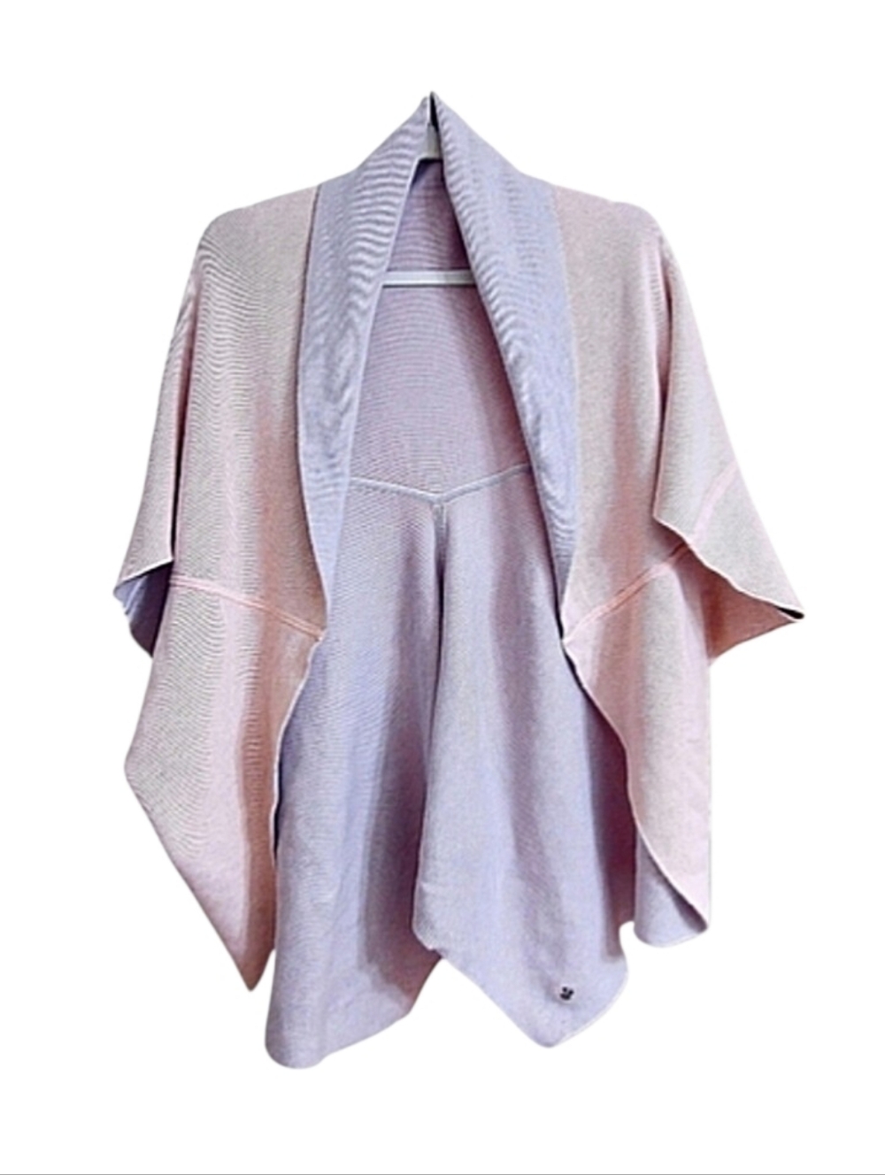 Lululemon Reversible Cotton/Silk Exaltation Wrap in Ballet Slipper & Stargaze OS